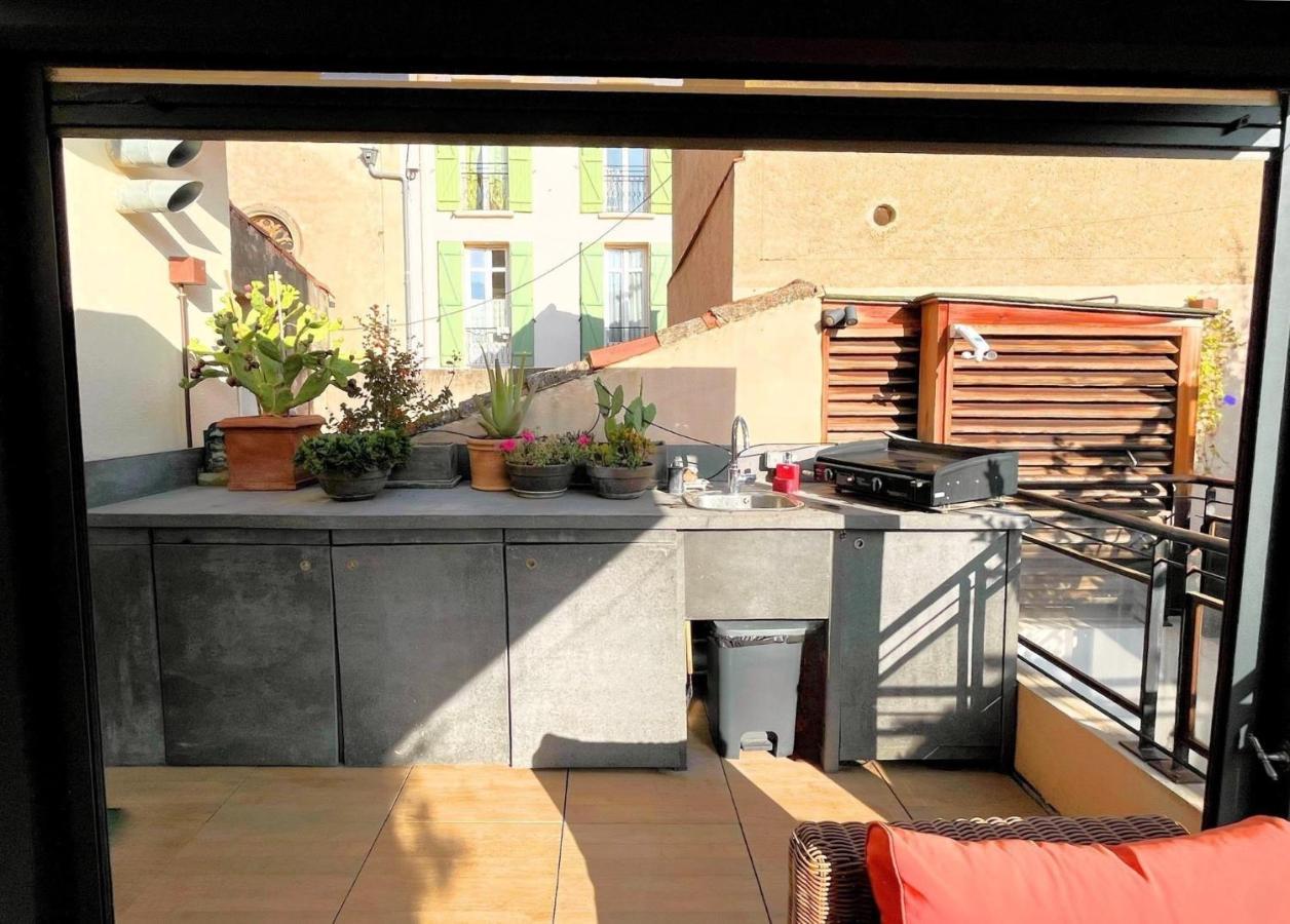 Un Ecrin A Cassis Lägenhet Exteriör bild
